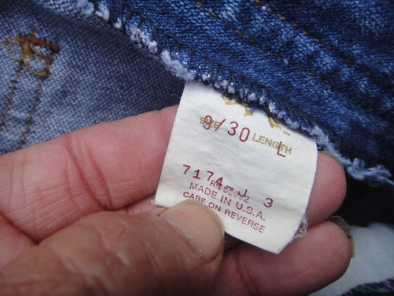 Rare 70's / 80's Vintage Jordache  Pocket Star Lo… - image 9