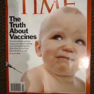 TIME Magazine The TRUTH about VACCINES June 2, 2008, rare collectible vintage magazine