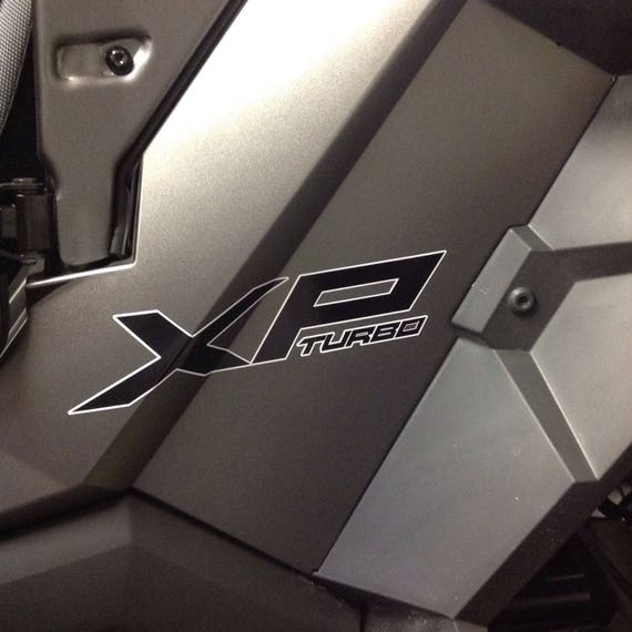 POLARIS RZR XP1K 1000 UNIVERSAL REPACEMENT EMBLEM STICKER GRAPHIC VINYL DECAL
