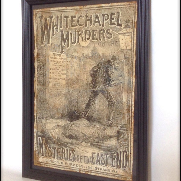 Reproduktion Whitechapel Murders Penny Dreadful Cover Art Print A4 Größe