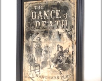 Penny Dreadful - Dance of Death Reproduction Cover - Art Print A4 size.