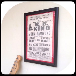 Aged Reproduction 1964 Blues Music Poster - Howling Wolf Vs