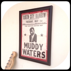 Aged Reproduction 1964 Blues Music Poster - Howling Wolf Vs