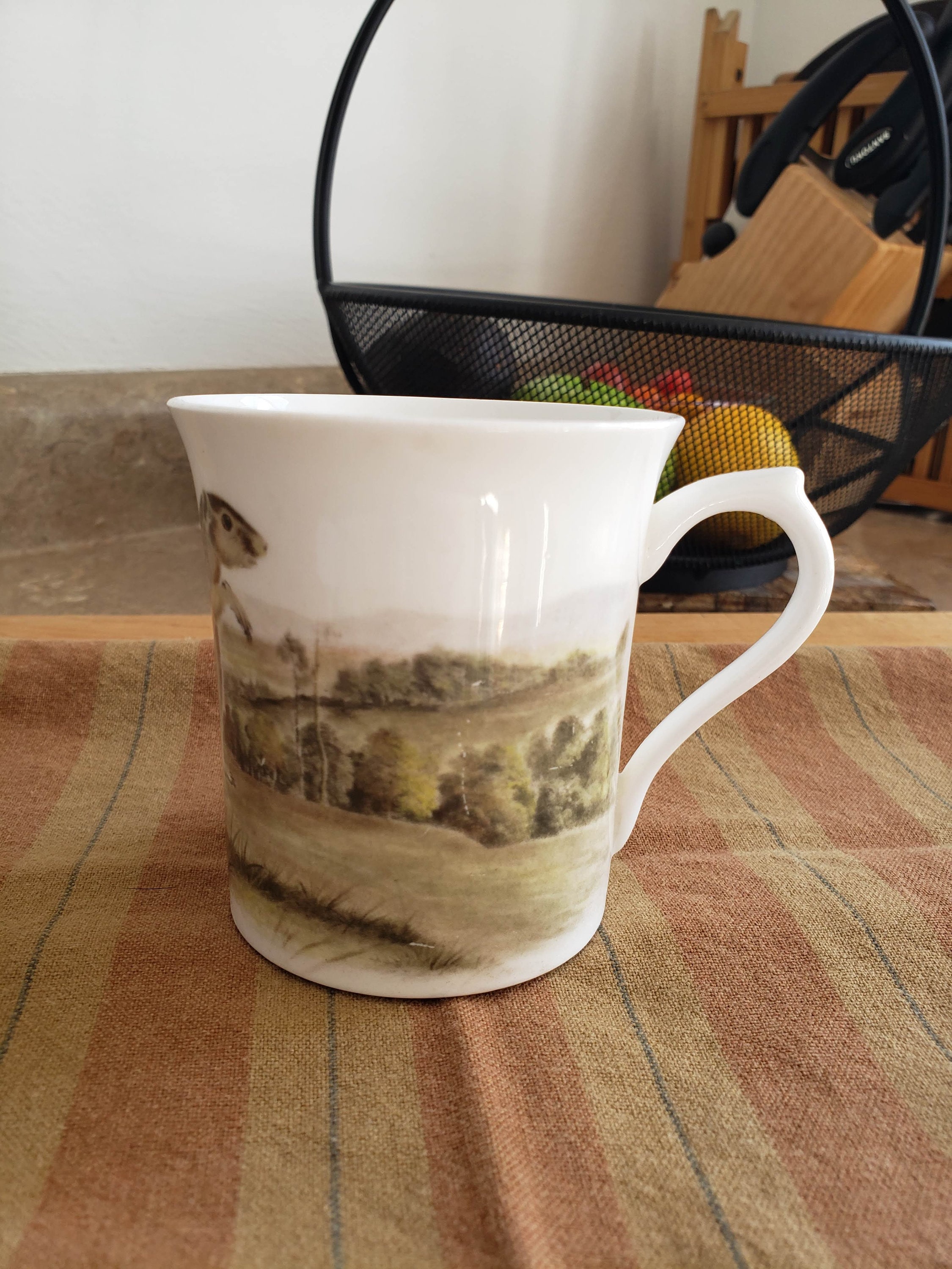 Vintage Queen's Fine Bone China Horchow Collection wildlife Prairie Dog