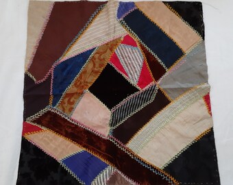 Victorian Crazy Quilt Square