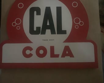 C Mid Crntury CAL Soda Top of Menu Board