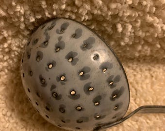 Antique Graniteware skimmer