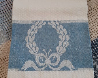 Vintage Jacquard Woven Tea Towel