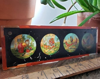 Antique Magic Lantern Slide