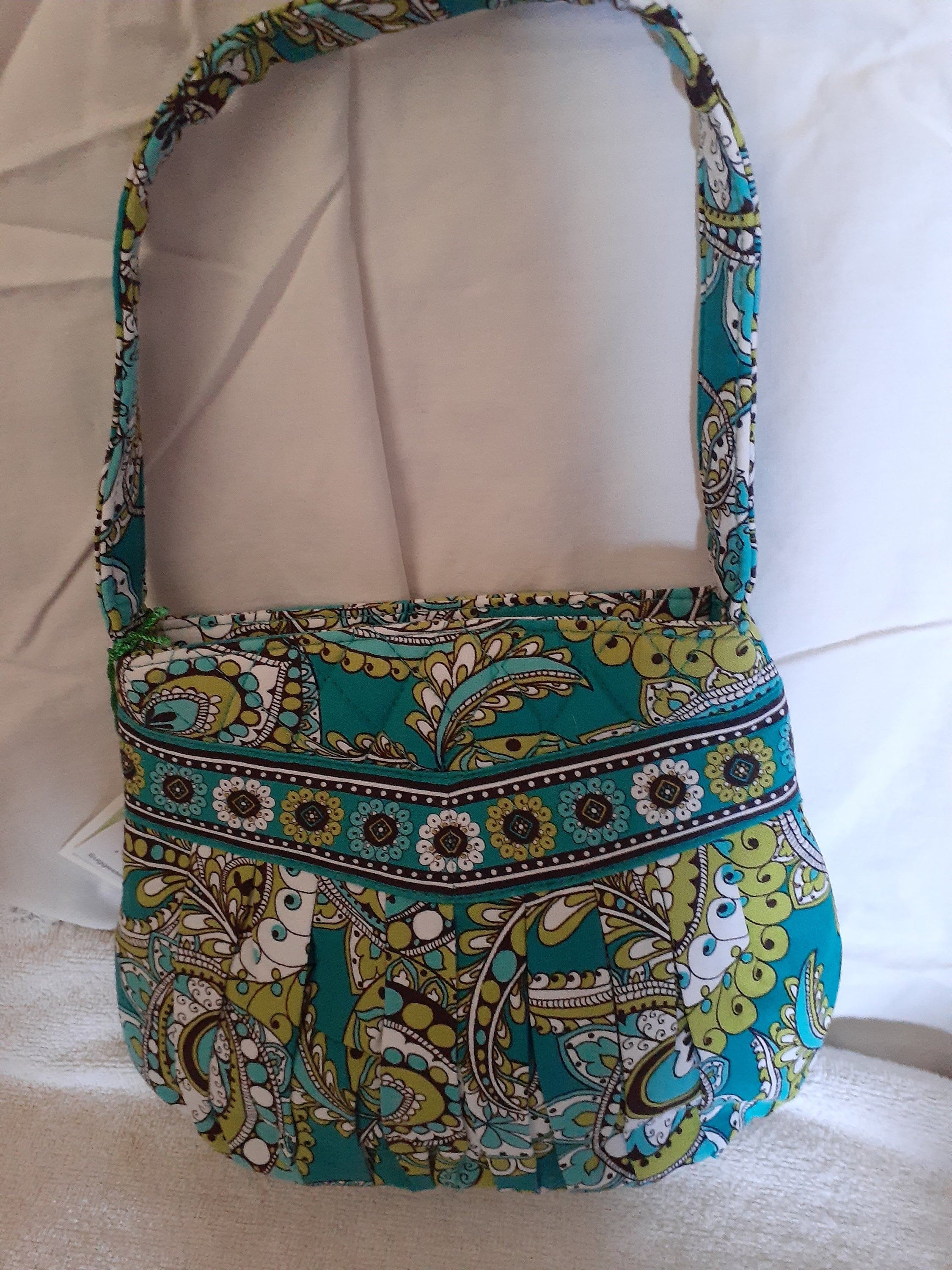 Vera Bradley Retired Hannah Peacock Paisley Bag - Etsy display picture 1
