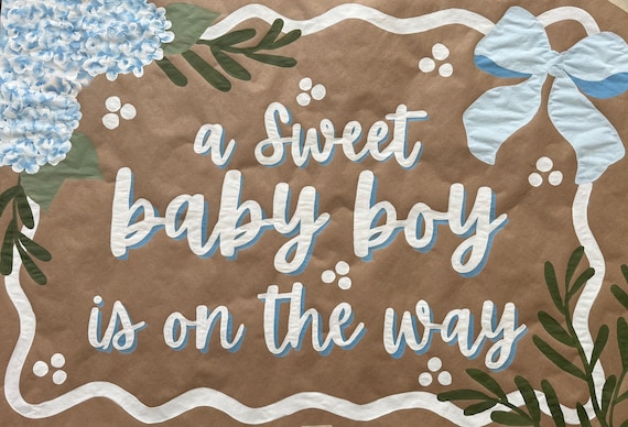 Handpainted Custom Butcher Paper Banner