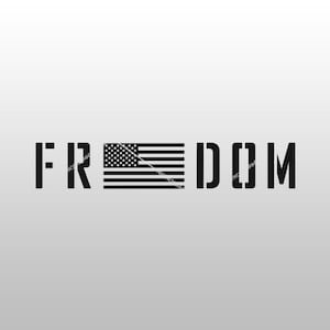 Freedom USA Flag SVG PNG: Patriotic 2nd Amendment Design (Digital Download)