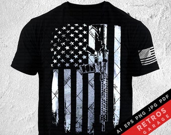 USA Flag 2A Sublimation Design: Patriotic Liberty Print (Digital Download)