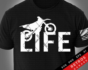 Offroad Dirt Moto Life USA dirt bike Motocross PNG AI america Tshirt offroad 4x4 Print Design eps Sublimation Download