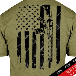 2A USA Flag SVG: Patriotic Second Amendment Design (Digital Download)