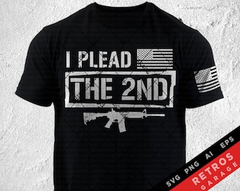 2A SVG PNG eps dxf pdf Second Amendment S100 Gun SVG Pew Pew Piece Be With You cut file