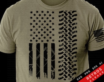 USA Flag Offroad Lover SVG PNG Off road Vehicle america Tshirt offroad 4x4 Print Design eps Sublimation Download 4-Wheeler Truck Offroad