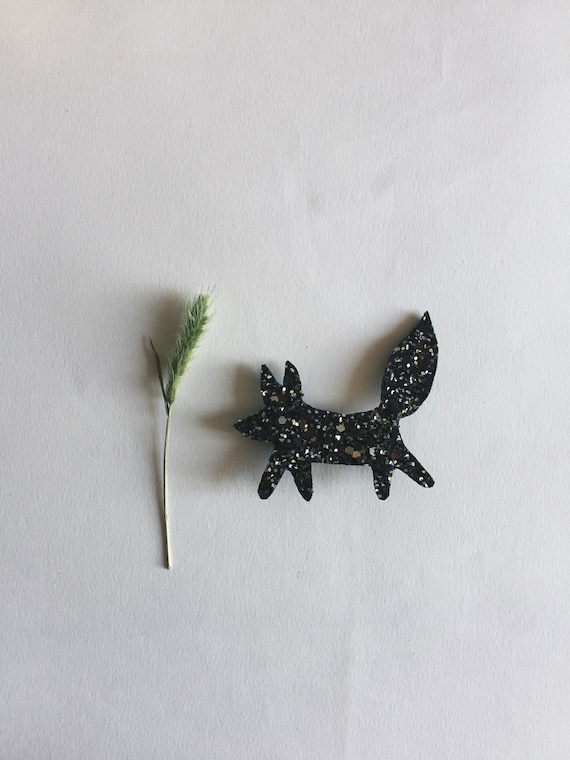 Renard Gaspard - Fox Brooch - Broche Renard - Handmade - Tendre Cactus - La Rochelle