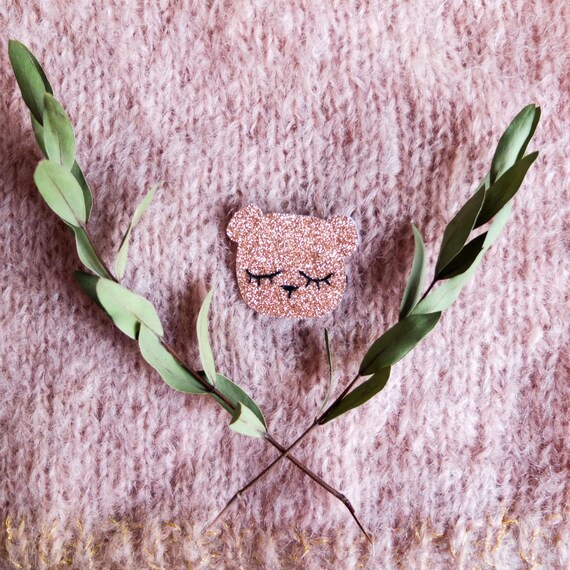 Bear - Brooch - Handmade - Tender Cactus