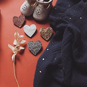 Côme the heart - handmade brooch