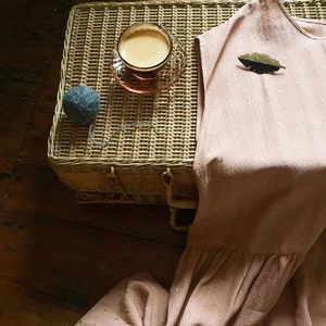 Plume - Feather - pin Handmade - tender Cactus - La Rochelle