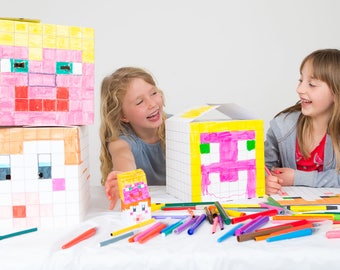 BoxHead Party Pack of 10 for the price of 8 For the perfect Minecraft party