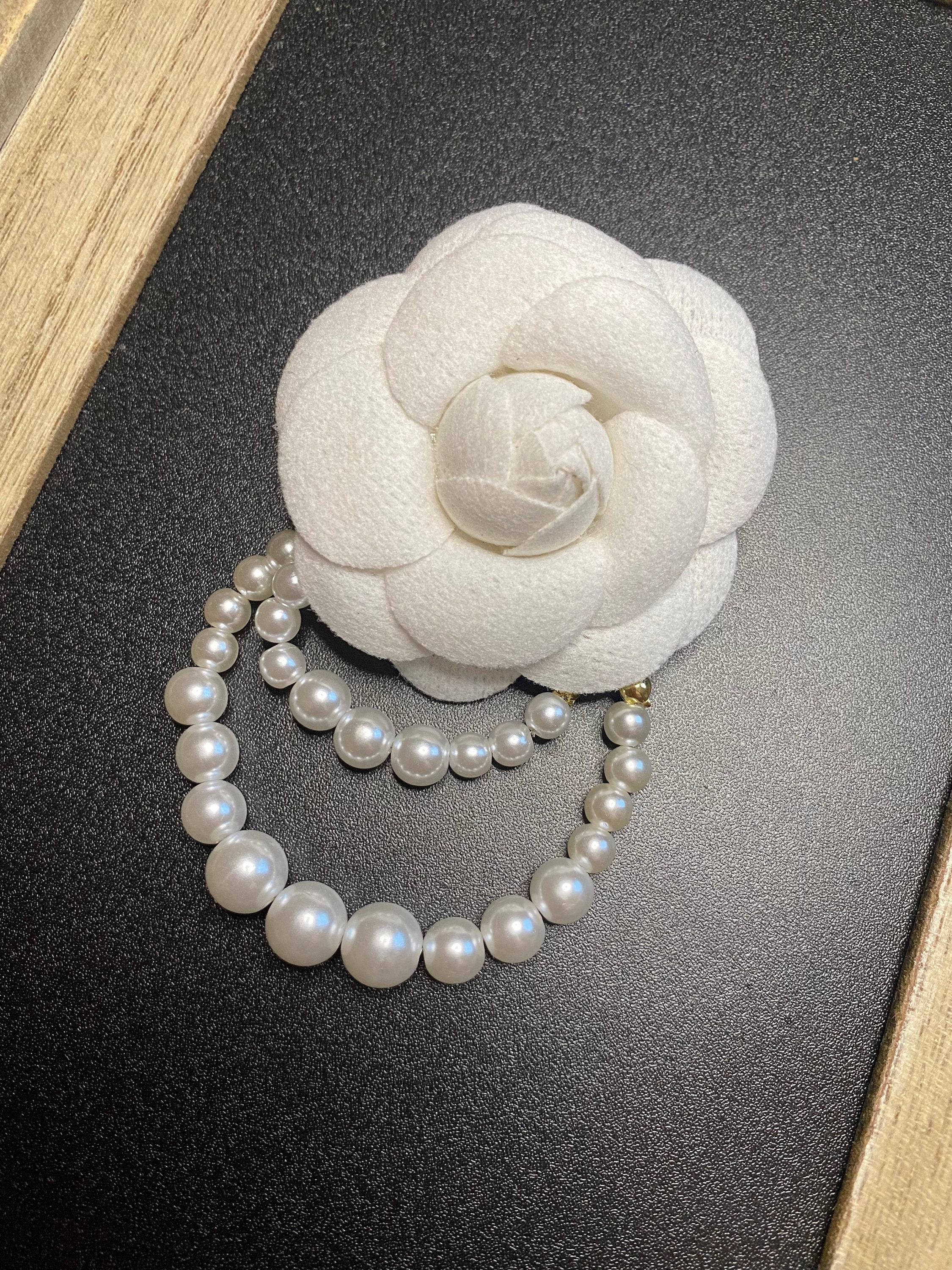Promotional StealNew Korean Wool Camellia Flower Brooch Pins Pearl