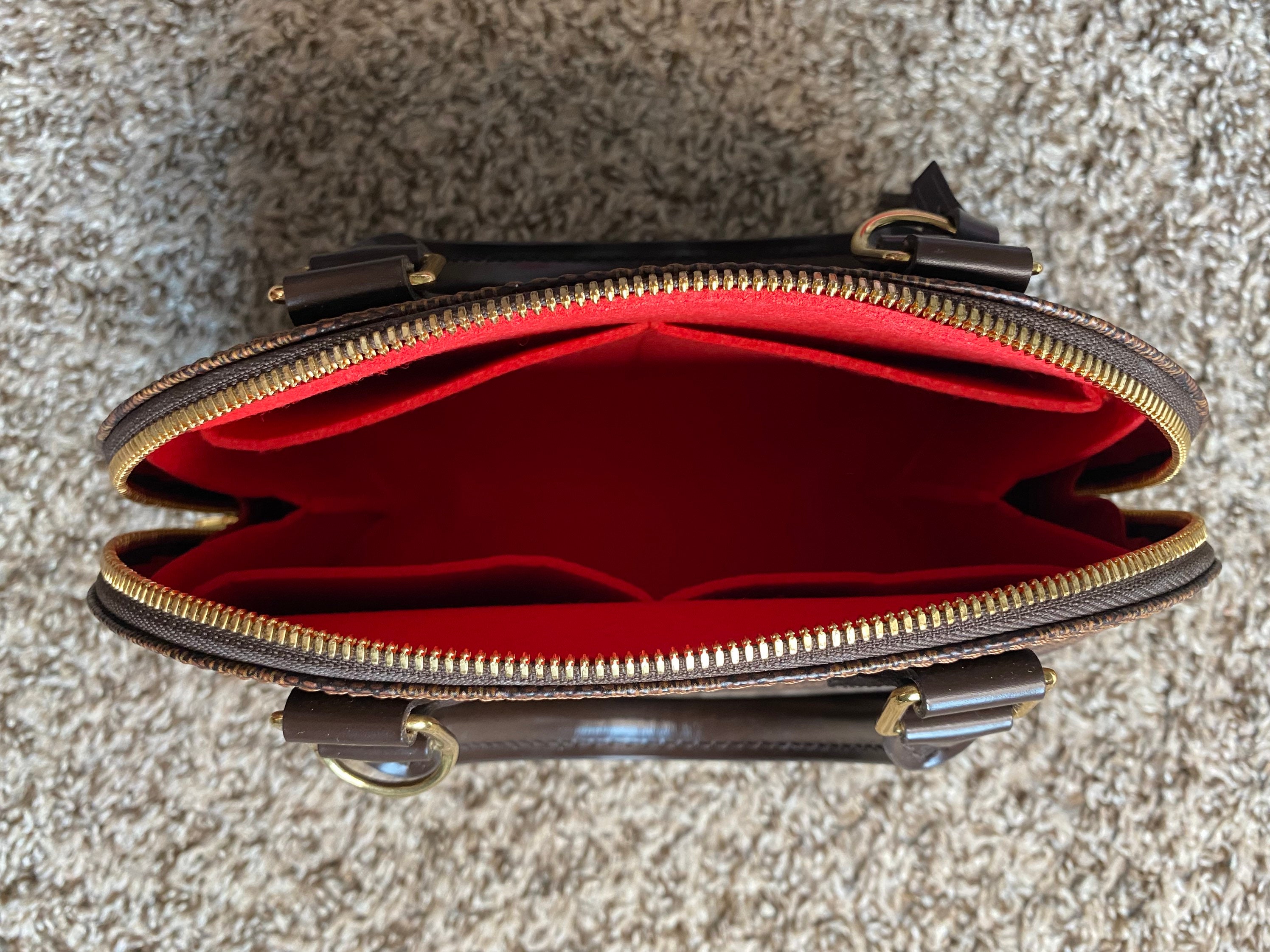 Bag Organizer Insert for Alma BB Bag Shaper Protector Red Etsy Canada