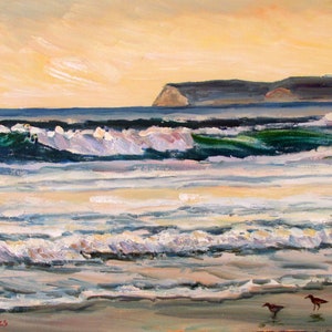 Coronado Beach Sunset Breakers