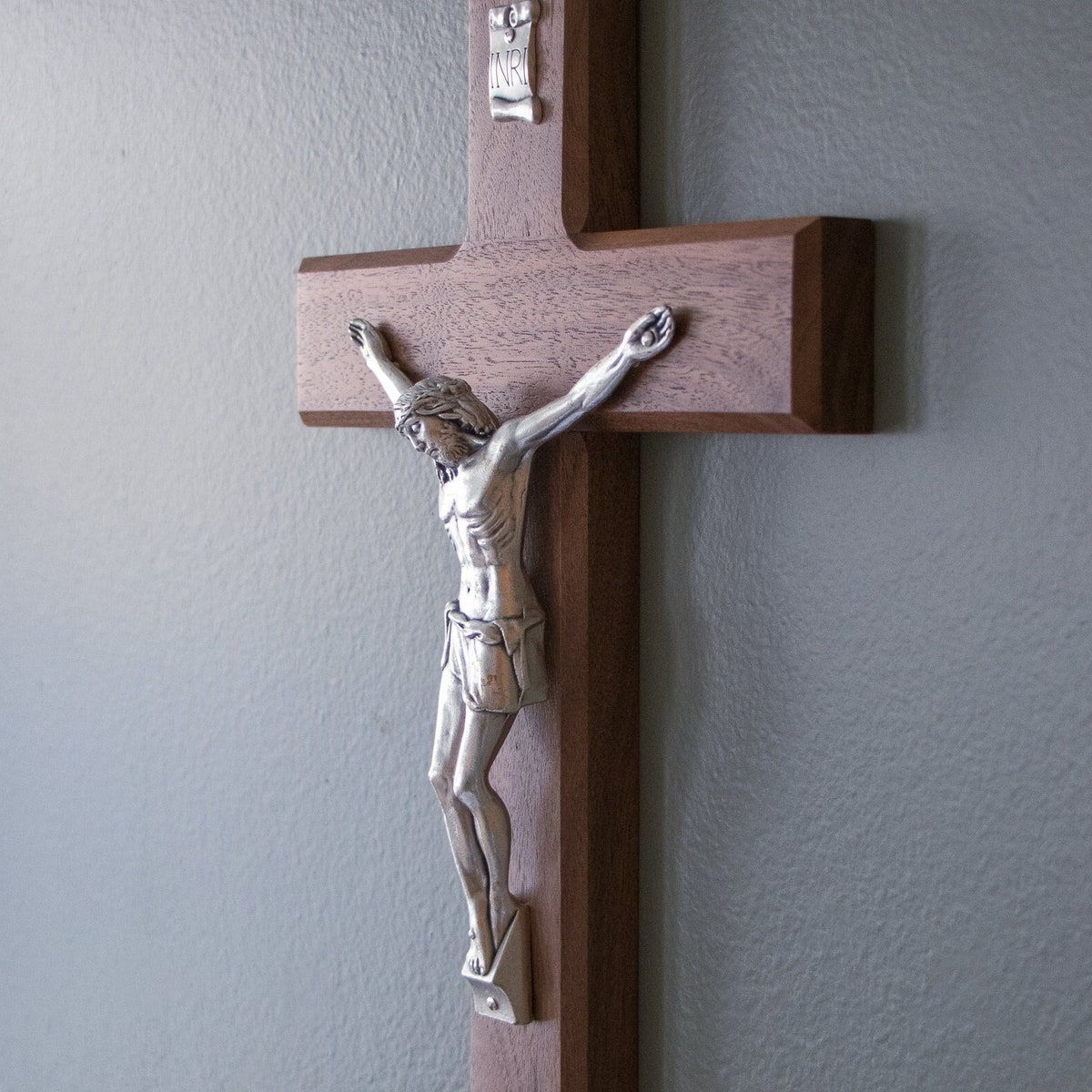 15' Wood Crucifix