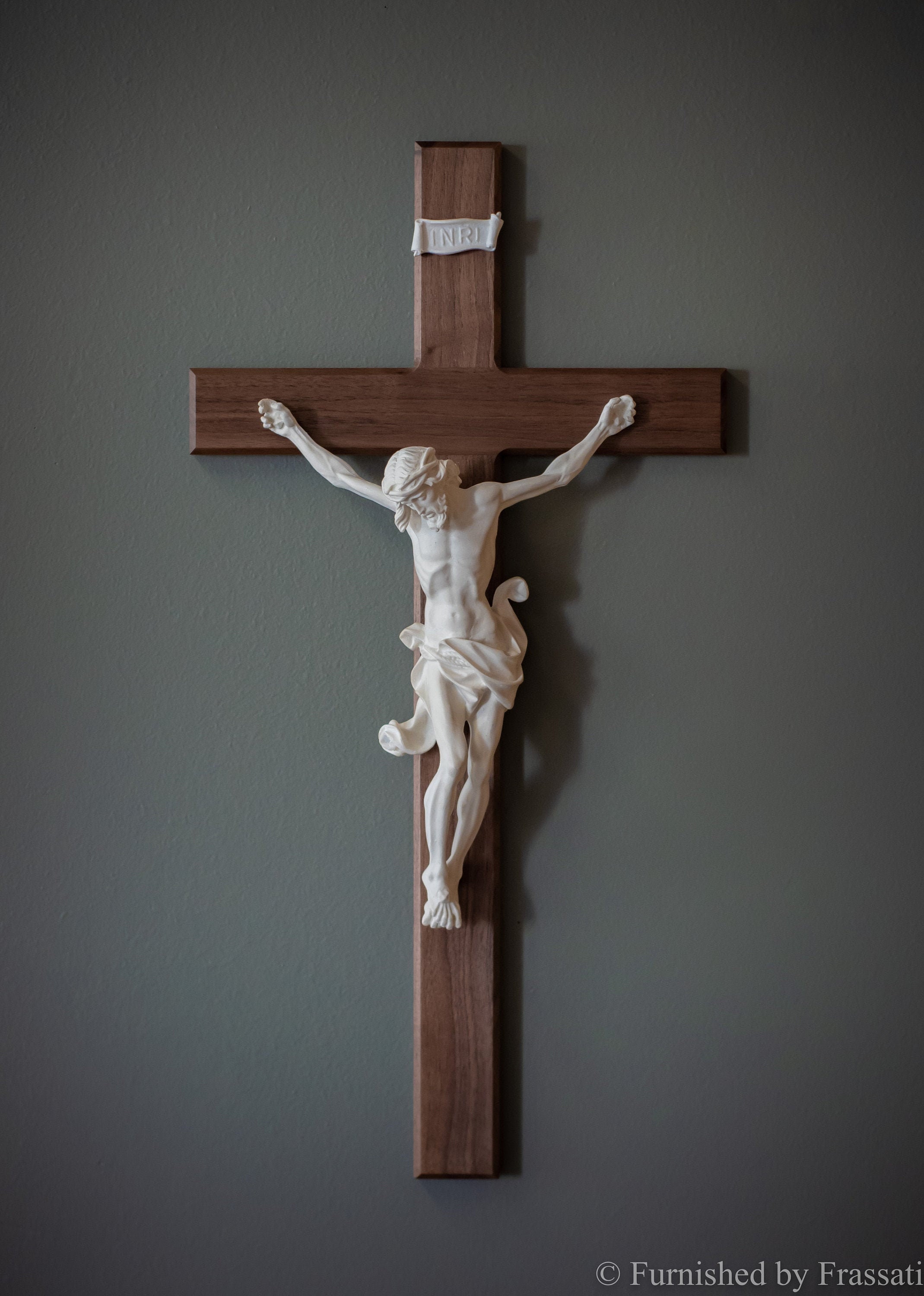 Crucifix etsy discount
