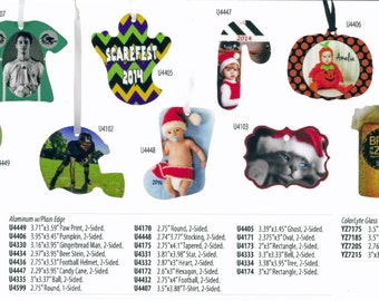 Aluminum Christmas Ornaments
