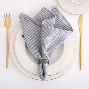 Linen napkins. Washed linen napkins. Soft linen napkins for your kitchen and table linens. image 1