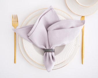 Linen napkins. Washed linen napkins. Soft linen napkins for your kitchen and table linens.