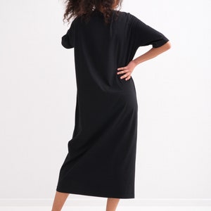 Women Dress, T-Shirt Dress, Organic Cotton Dress image 2