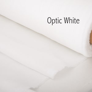 Light Weight Linen 130g/m2 , Natural Linen Fabric, Linen Fabric by meter, Linen Fabric, Stone Washed Linen, Optic White Linen Fabric
