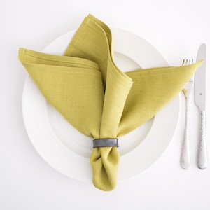 Linen napkins. Washed linen napkins. Soft linen napkins for your kitchen and table linens.