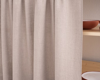 Rideau De Cuisine Court Style Daisy - 140x120 Cm, Demi-rideau Pour Petite Fenêtre, Salle De Bain, Armoire