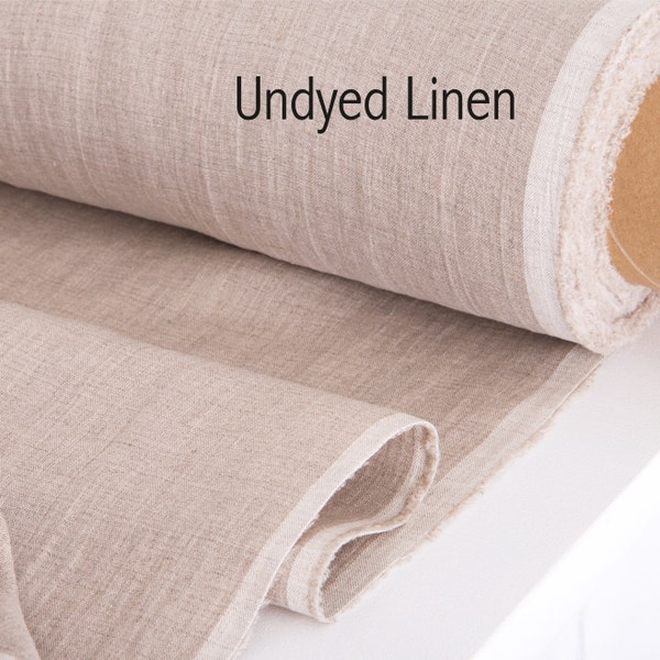 Light Weight Linen 130g/m2 , Natural Linen Fabric, Linen Fabric by meter, Linen Fabric, Stone Washed Linen, Soft Linen Fabric