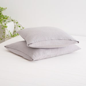 Linen Sheet Set, Fitted Sheet, Flat Sheet, 2 Pillowcases, Linen Sheet Set of 4 pieces, Linen Bedding, Bedroom Linen image 8