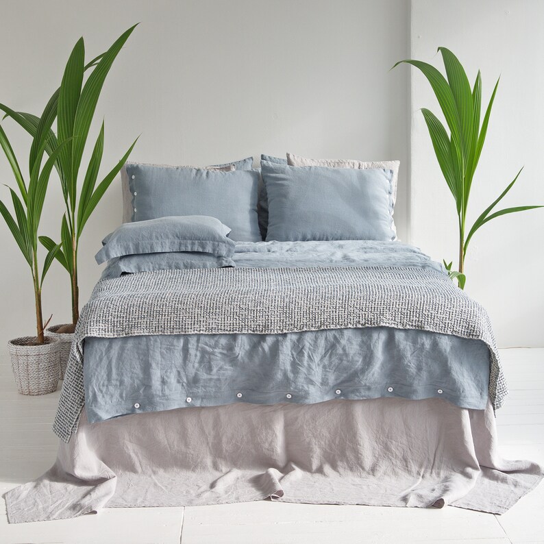 Linen Sheets Linen Bedding Sheet Linen Flat Sheet Natural Etsy