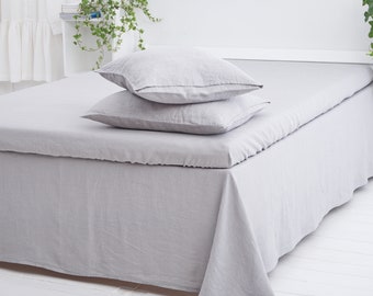 Linen Sheet Set, Fitted Sheet, Flat Sheet, 2 Pillowcases, Linen Sheet Set of 4 pieces, Linen Bedding, Bedroom Linen