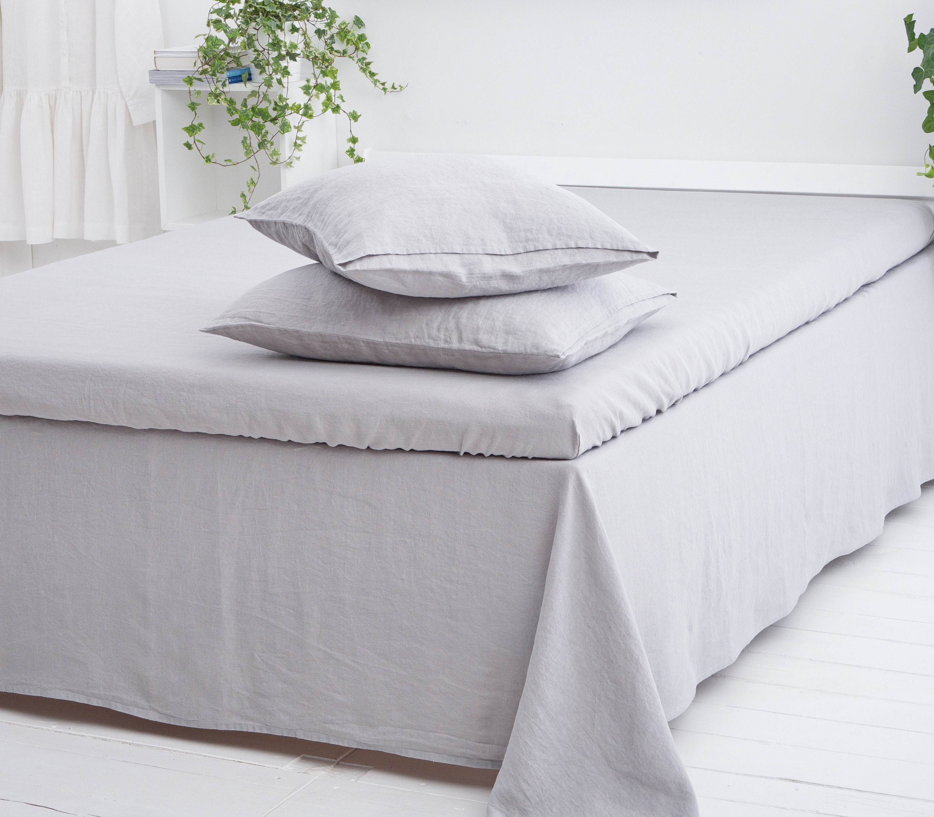 Linen Sheet Set, Fitted Sheet, Flat Sheet, 2 Pillowcases, Linen Sheet Set of 4 pieces, Linen Bedding, Bedroom Linen