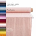 Organic linen fabric by the yard, Best flax textiles, Premium European quality for sale, Natural colors, pure linen fabric product logo