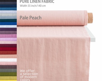 Tessuto di lino biologico tagliato su misura, I migliori tessuti di lino, Qualità europea Premium in vendita, Colori naturali, tessuto di puro lino
