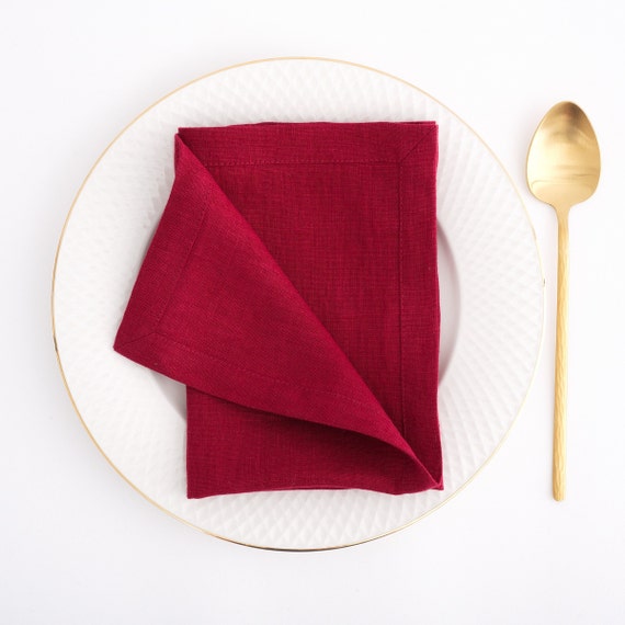 4 x luxe gevouwen zwarte servetten. Wegwerp linnen voelt zacht 3-laags papieren sterserviettes. Dinerfeest bruiloft tafel restaurant groot elegant stijlvol 40 x 60 cm (16 x 24 inch