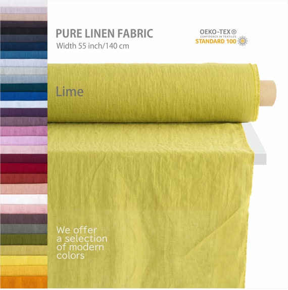 Organic Cotton Poplin - European Import - Oeko-Tex® - Lime Organic Cotton Poplin - European Import - Oeko-Tex® - Lime