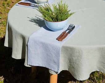 Linen napkins. Washed linen napkins. Soft linen napkins for your kitchen and table linens.