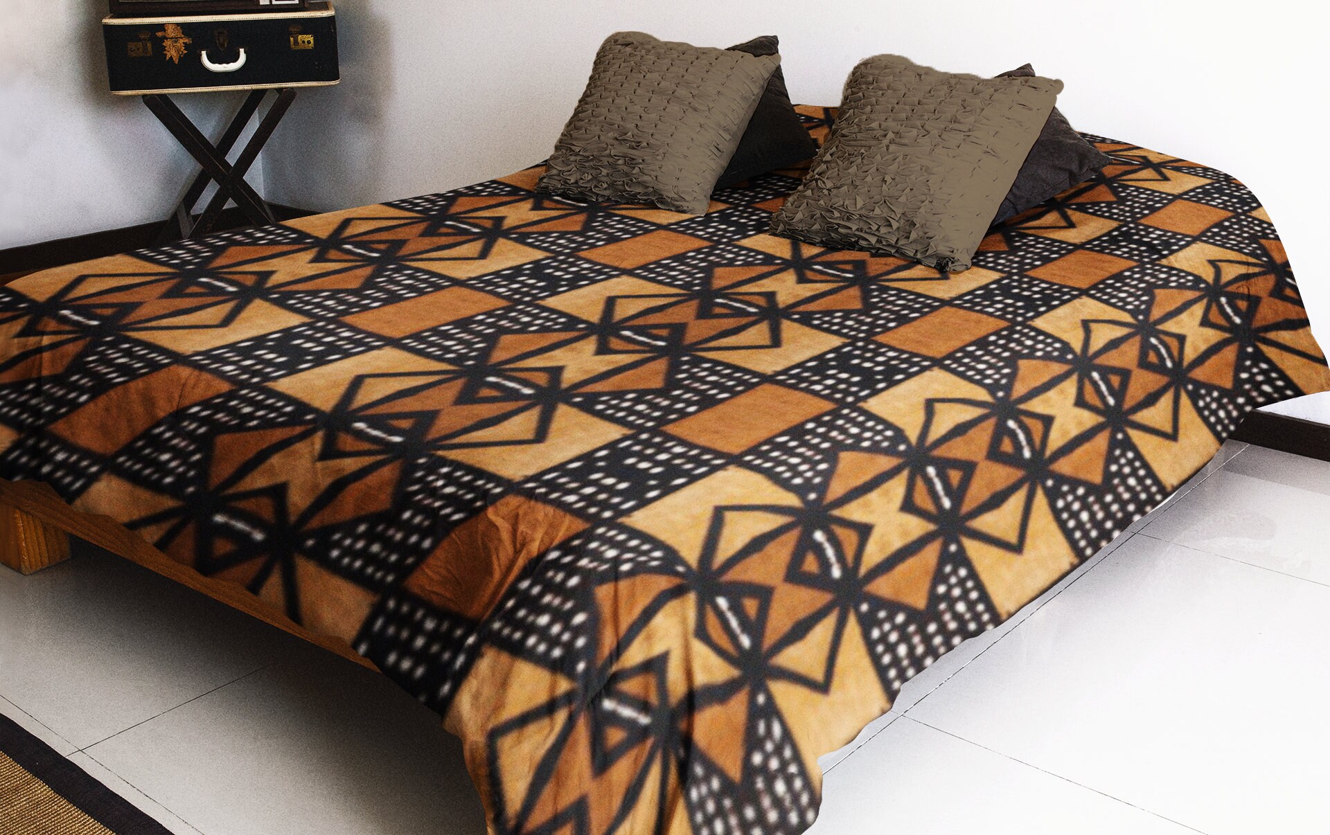 Housse de couette TOGO motif africain duvet cover afro deco Etsy France