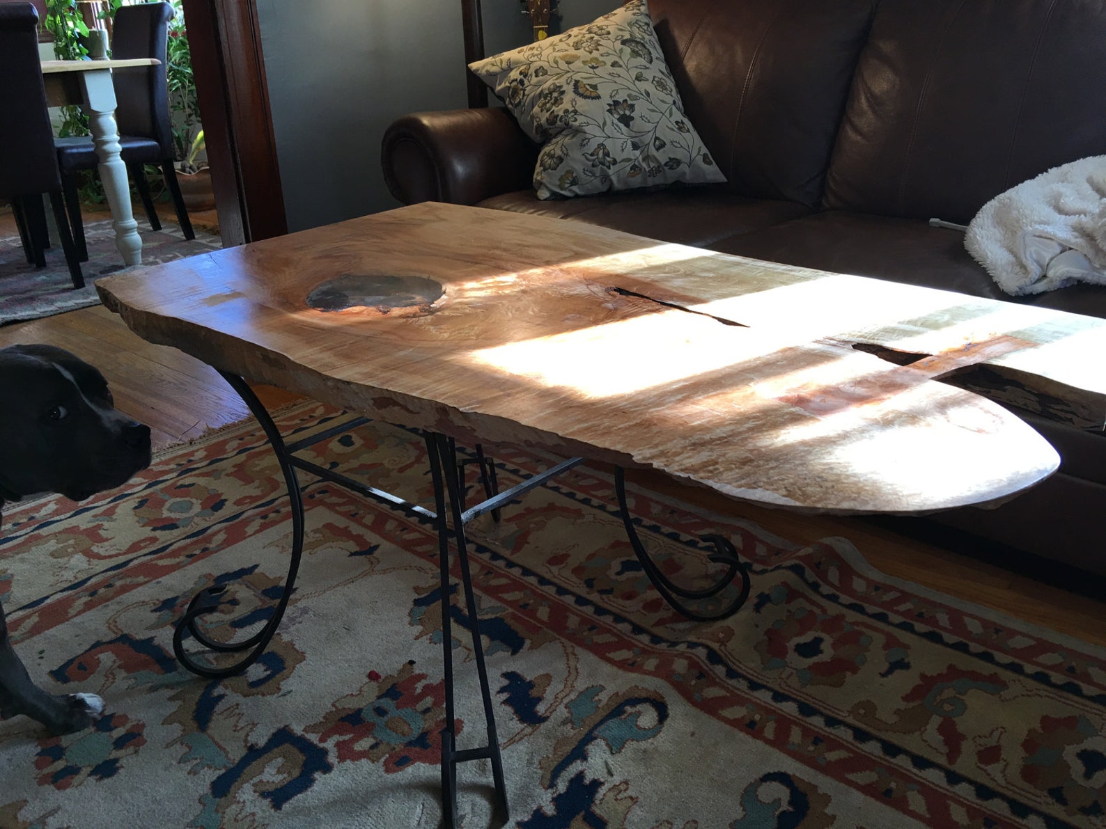 Live-edge Coffee Table - Etsy